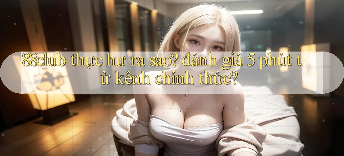 88club thực hư ra sao đánh giá 5 phút từ kênh chính thức