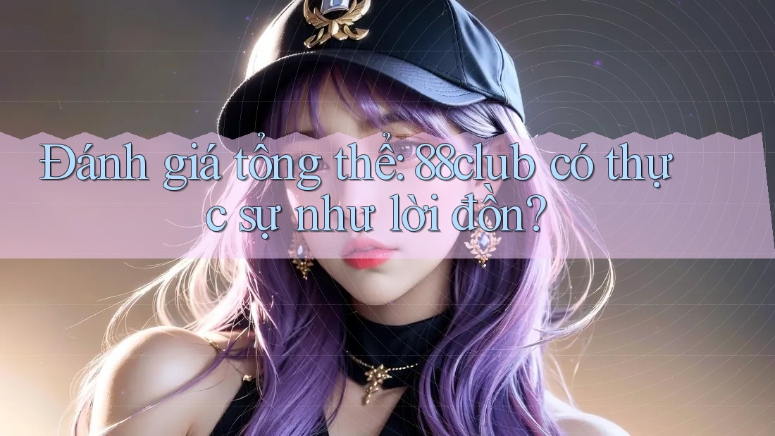 Đánh giá tổng thể: 88club có thực sự như lời đồn?