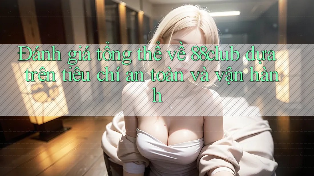 Đánh giá tổng thể về 88club dựa trên tiêu chí an toàn và vận hành