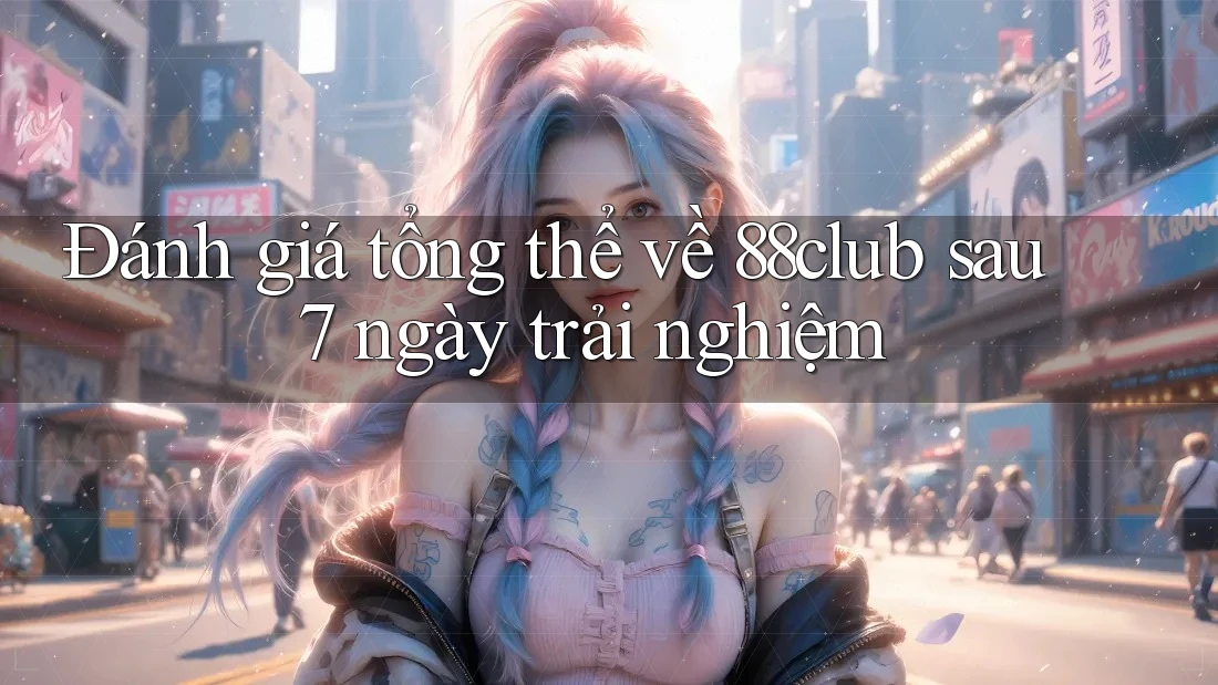 Đánh giá tổng thể về 88club sau 7 ngày trải nghiệm Đánh giá tổng thể về 88club sau 7 ngày trải nghiệm
