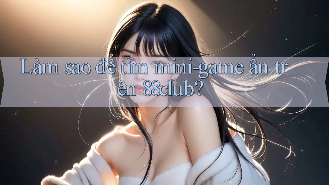 Làm sao để tìm mini-game ẩn trên 88club?