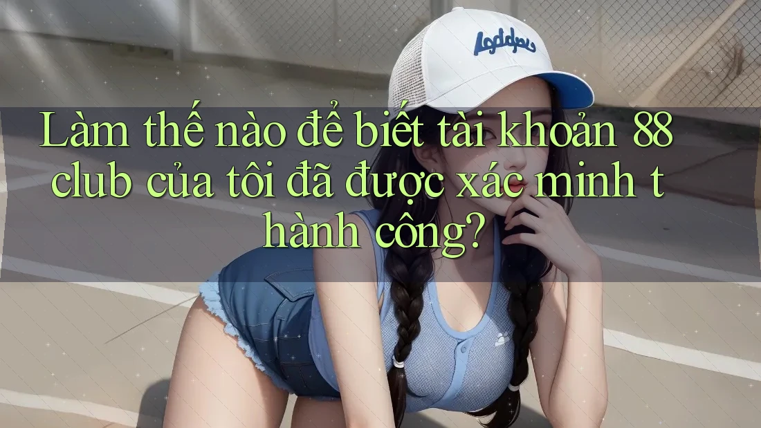 Làm thế nào để biết tài khoản 88club của tôi đã được xác minh thành công?