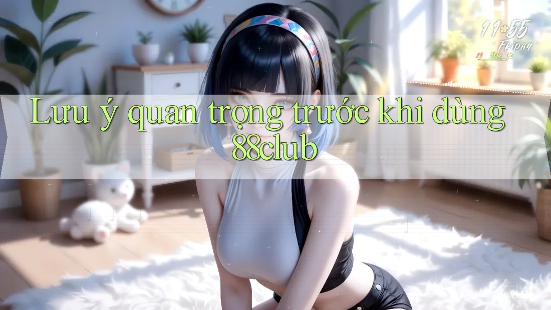 Lưu ý quan trọng trước khi dùng 88club