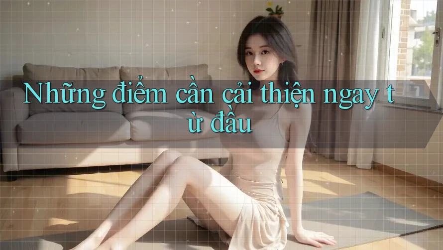 Những điểm cần cải thiện ngay từ đầu