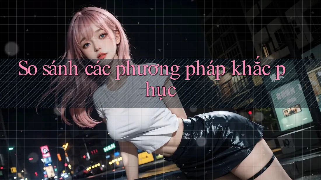 So sánh các phương pháp khắc phục