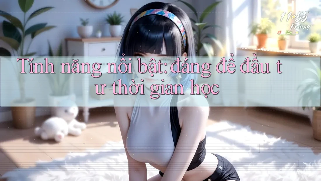 Tính năng nổi bật: đáng để đầu tư thời gian học Tính năng nổi bật: đáng để đầu tư thời gian học