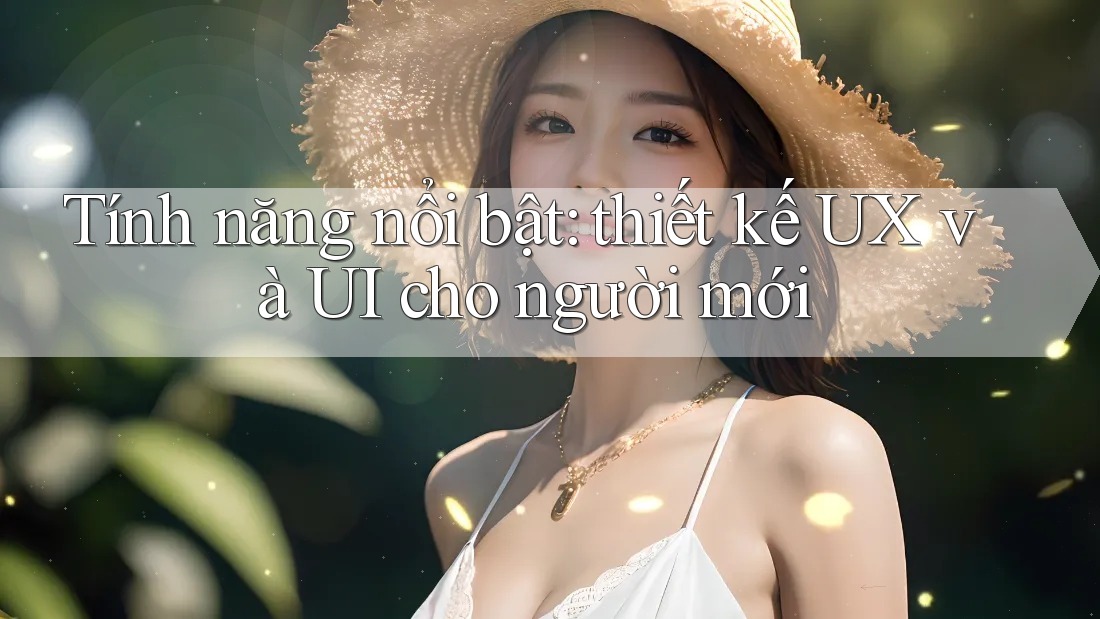 Tính năng nổi bật: thiết kế UX và UI cho người mới