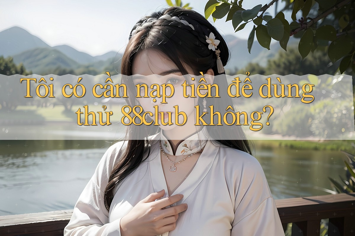 Tôi có cần nạp tiền để dùng thử 88club không?