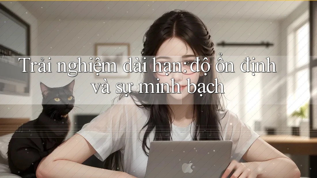 Trải nghiệm dài hạn: độ ổn định và sự minh bạch