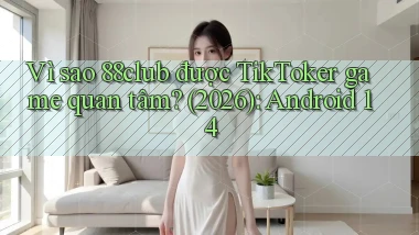 Vì sao 88club được TikToker game quan tâm (2026) Android 14