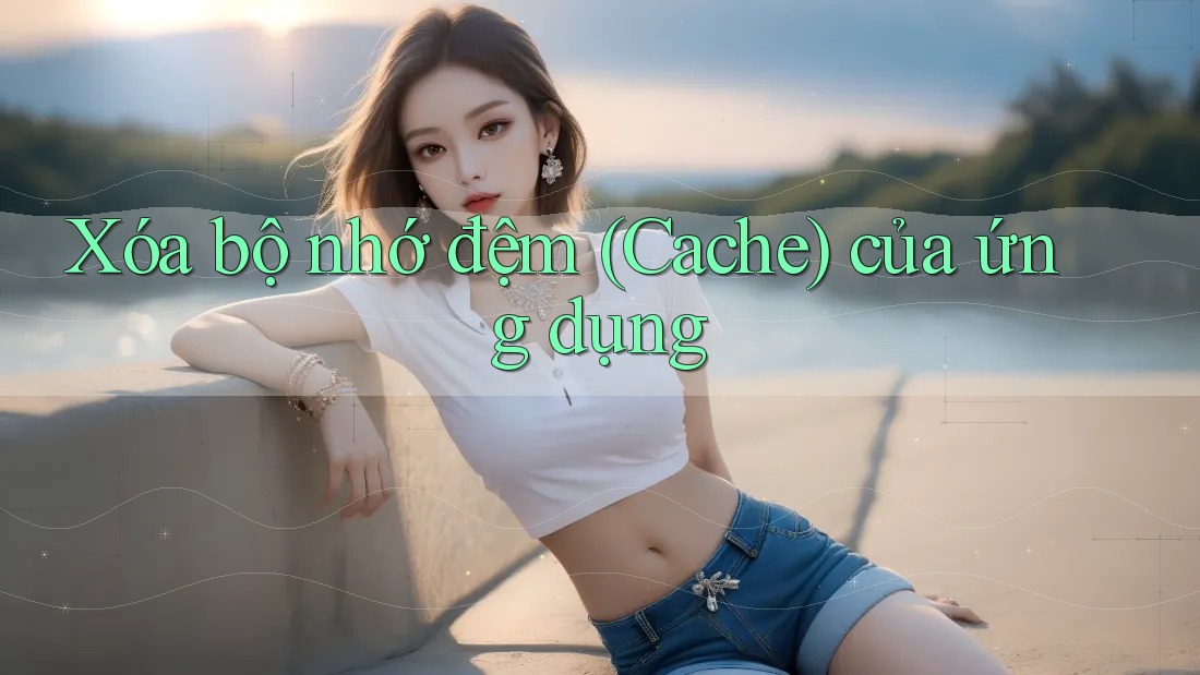Xóa bộ nhớ đệm (Cache) của ứng dụng